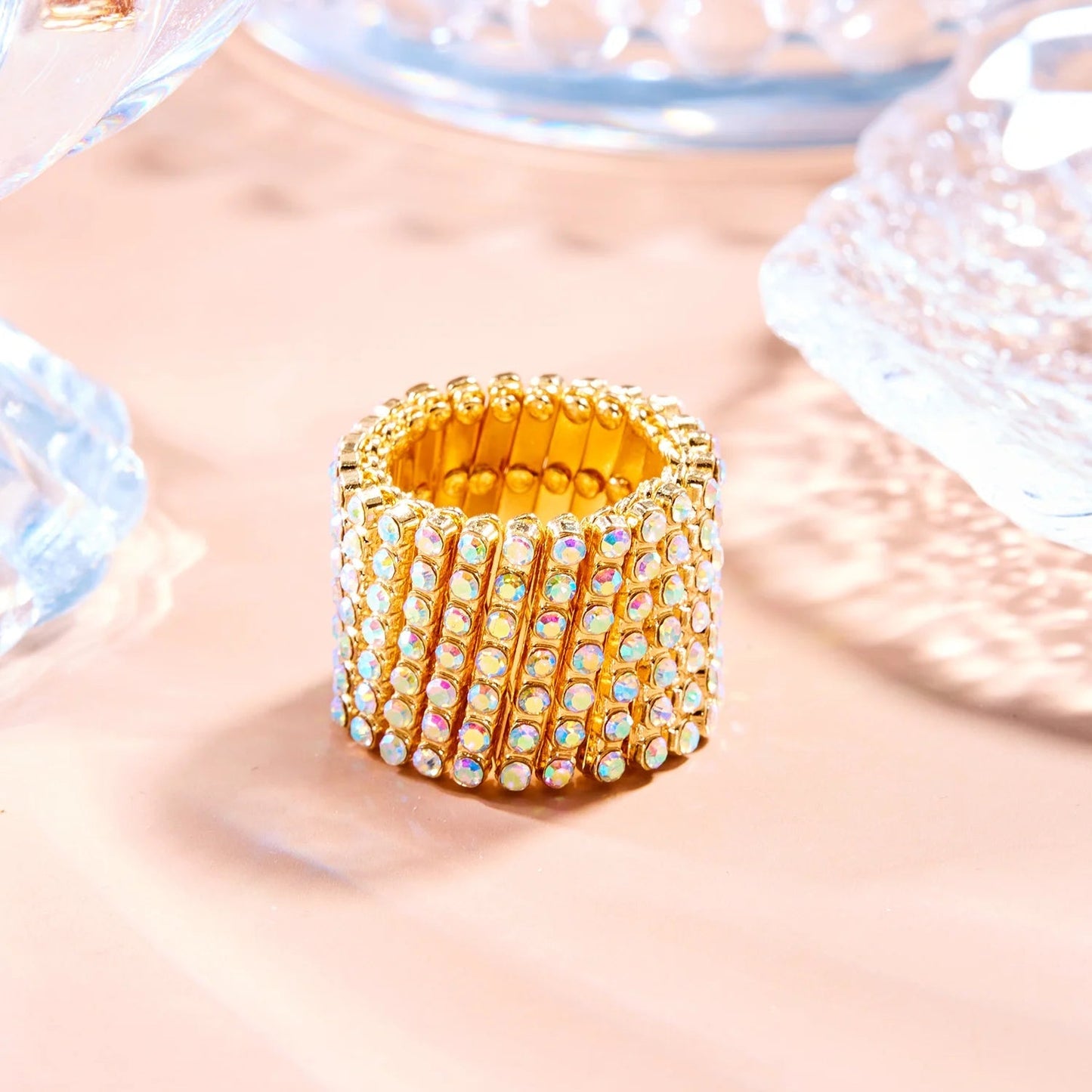 Magický prsteň Ieverna | Elegantne sa hodí Farba Zlatá