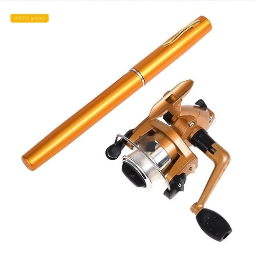 Portable Telescopic Mini Pocket Pen Fishing Pole | Fishing Rod