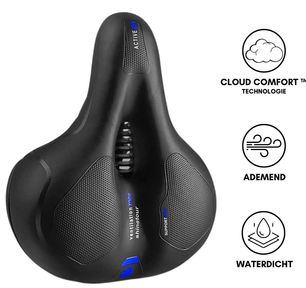 CloudRide™ - The most comfortable bike saddle on the market!
