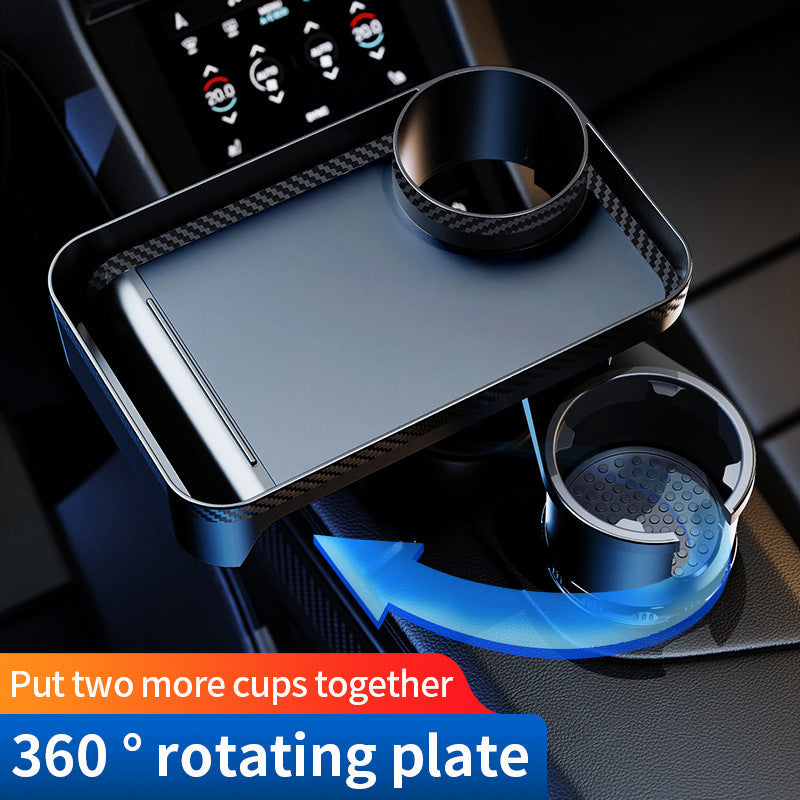 Car 360-Degree Rotating Dinner Plate