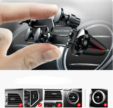 FlexView® | Rotating Car Phone Holder