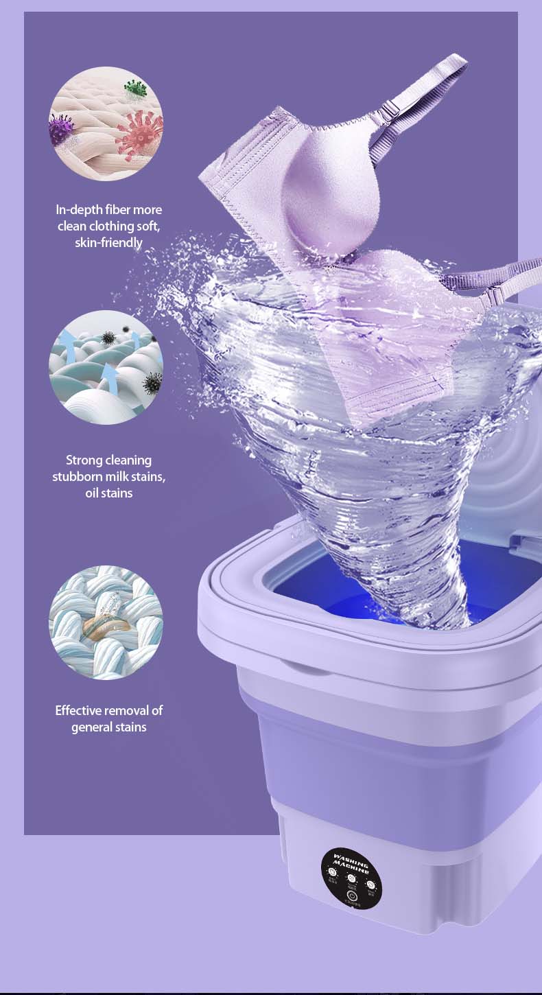 Tragbare und faltbare Waschmaschine WashMate™