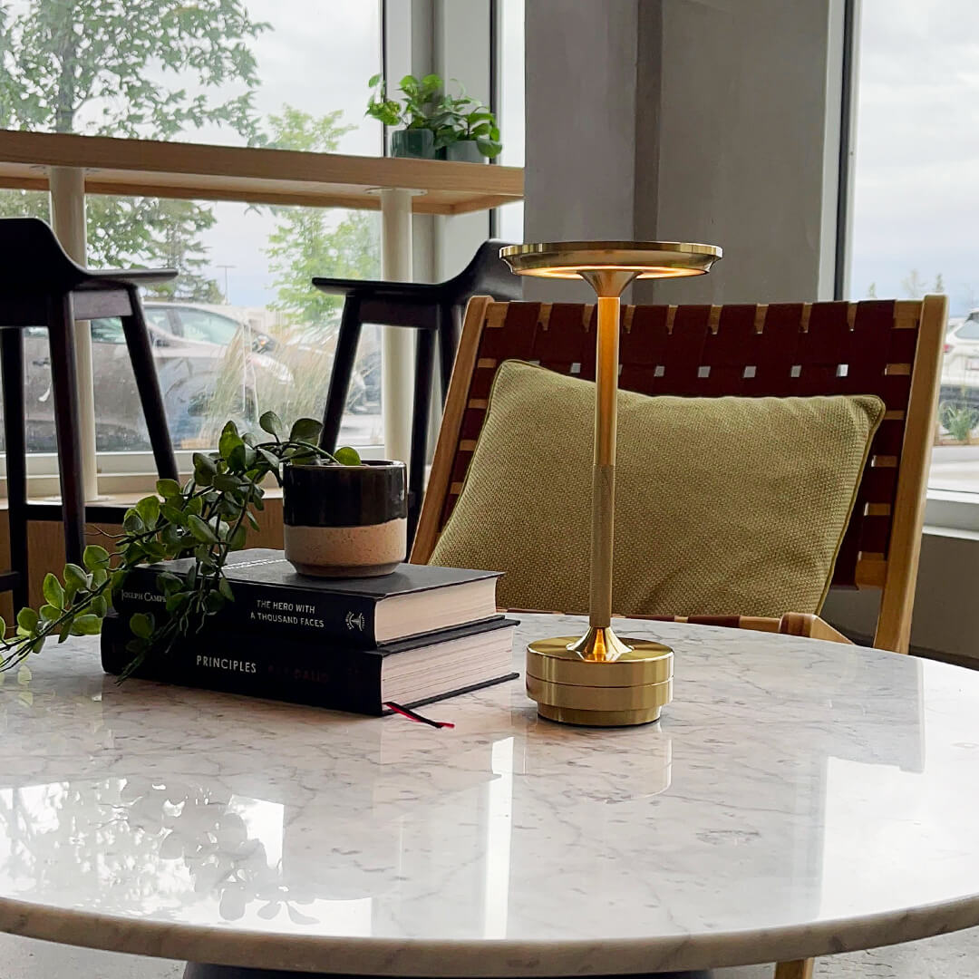 Ambient™ Metallic Cordless Table Lamp