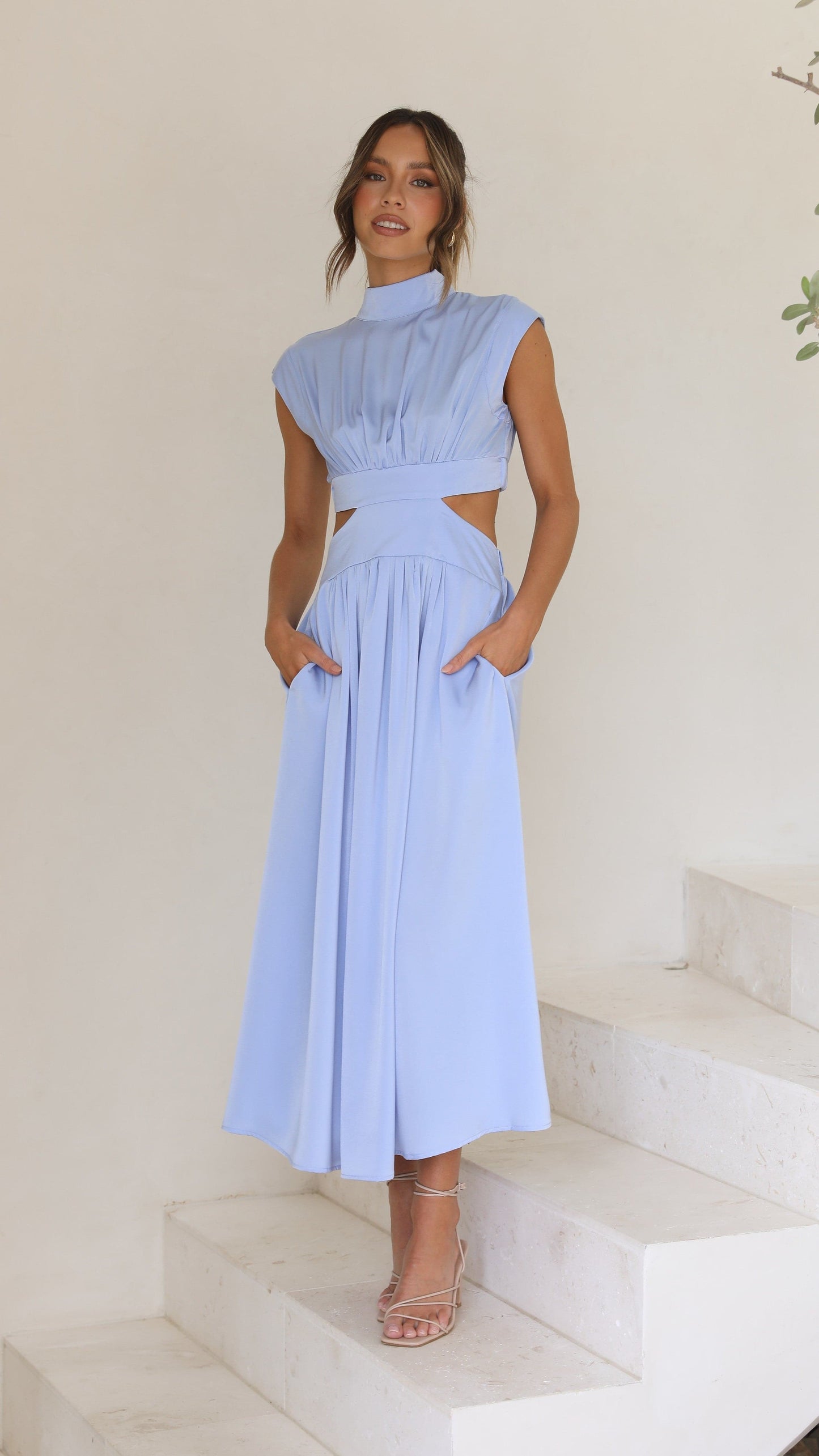 Elegant dress with pockets | Ieverna™