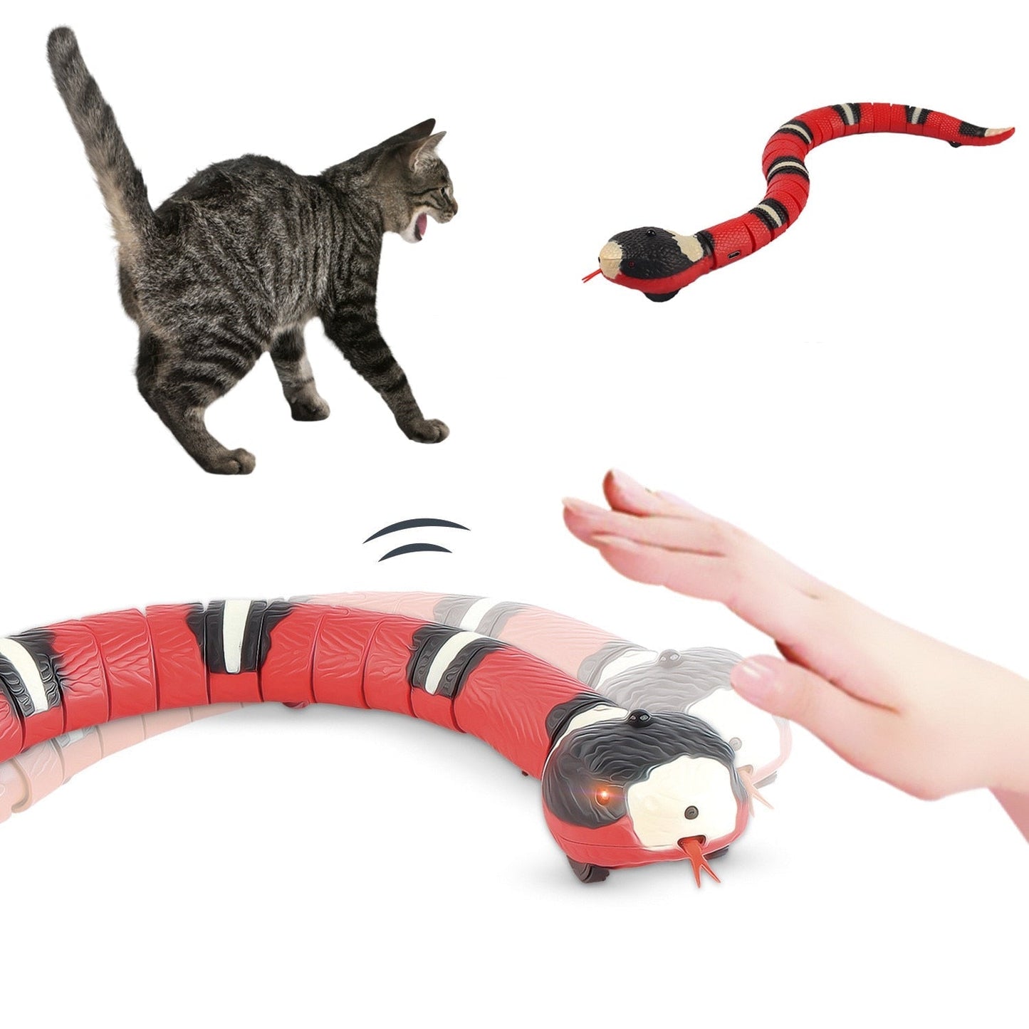Meowpent – ​​Intelligentes sensorisches Schlangenspielzeug
