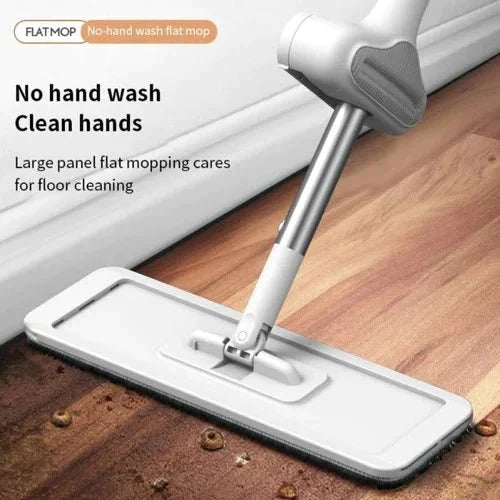 Squeeze Flat™ Mop Hand Free Washing